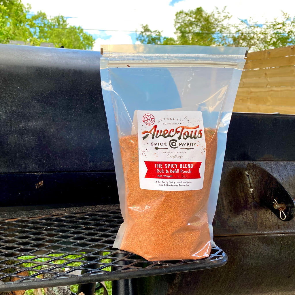 The SPICY Blend: 2 LB Rub & Refill Pouch (equal to 6 bottles)