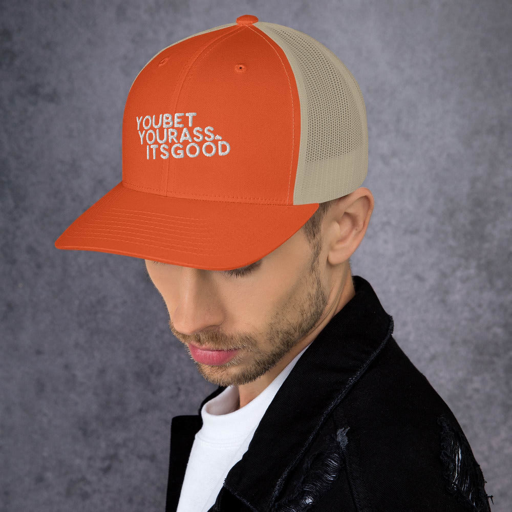 #YOUBETYOURA$$ITSGOOD AT Patch - Trucker Cap